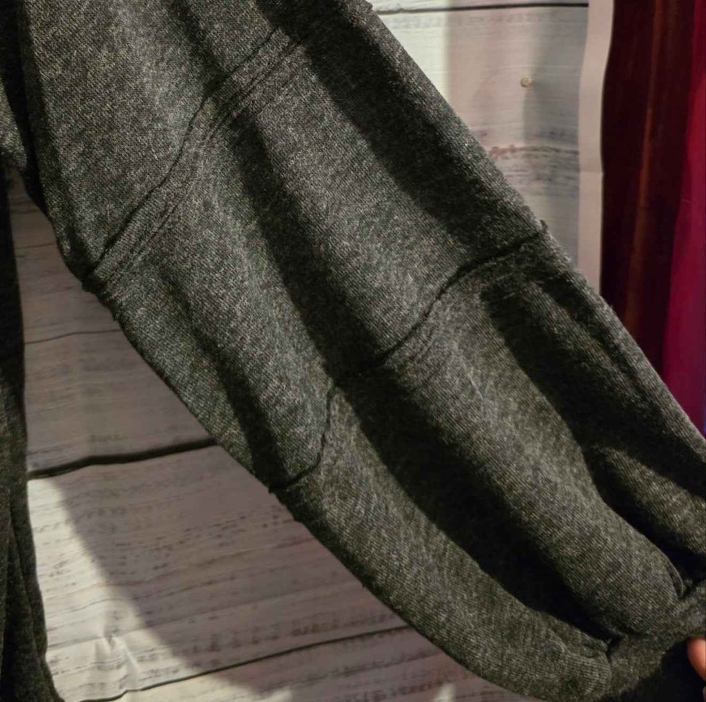 Ces Femme gray relaxed-fit top back view