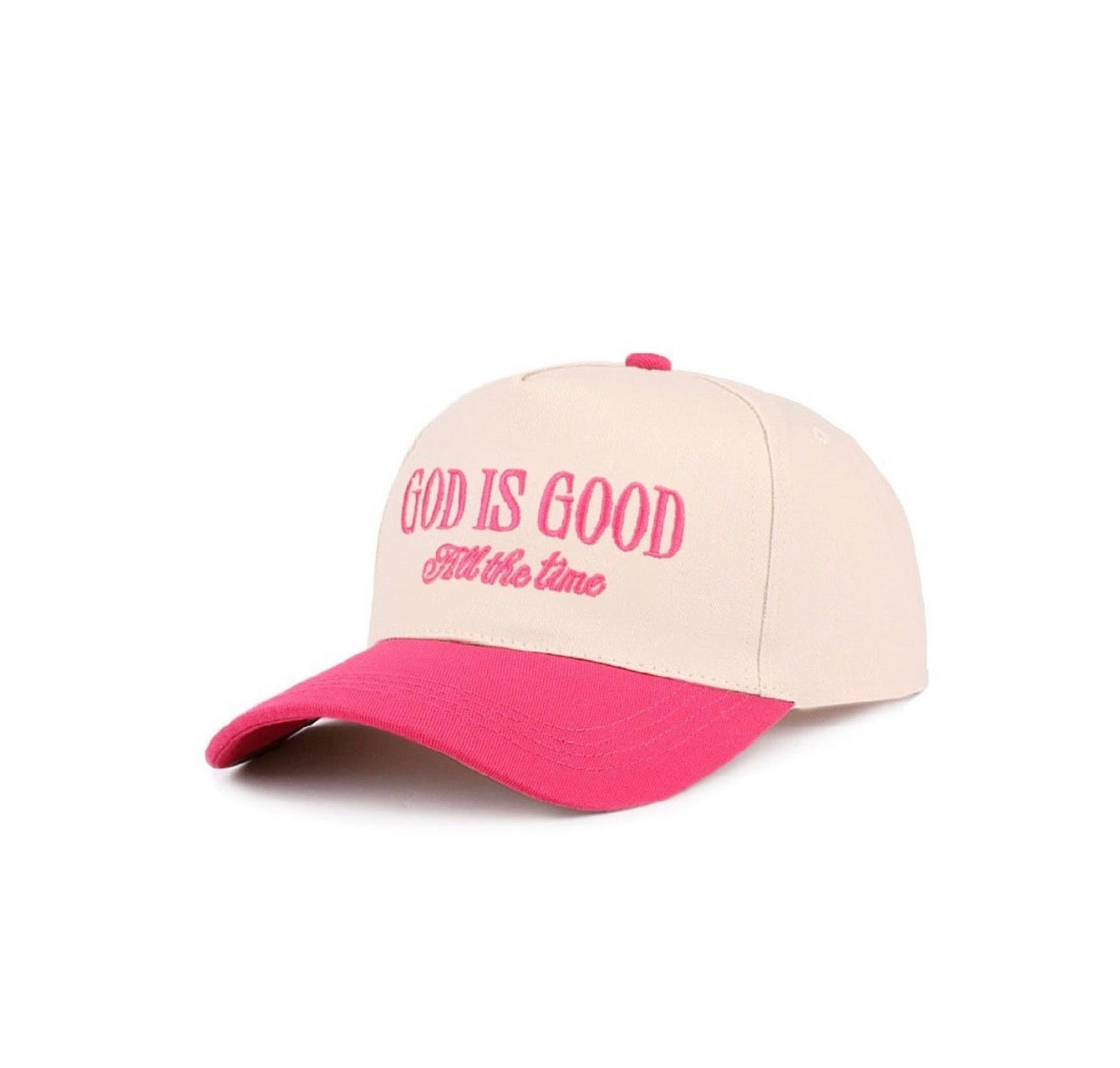 American Flag Two-Tone Trucker Cap for Women