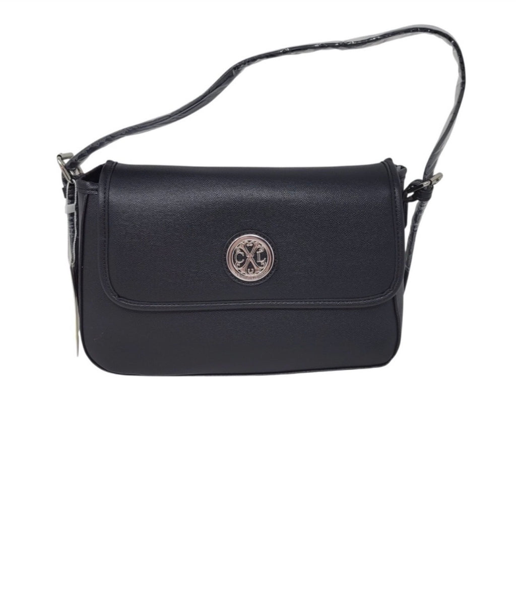 Christian Lacroix black shoulder bag