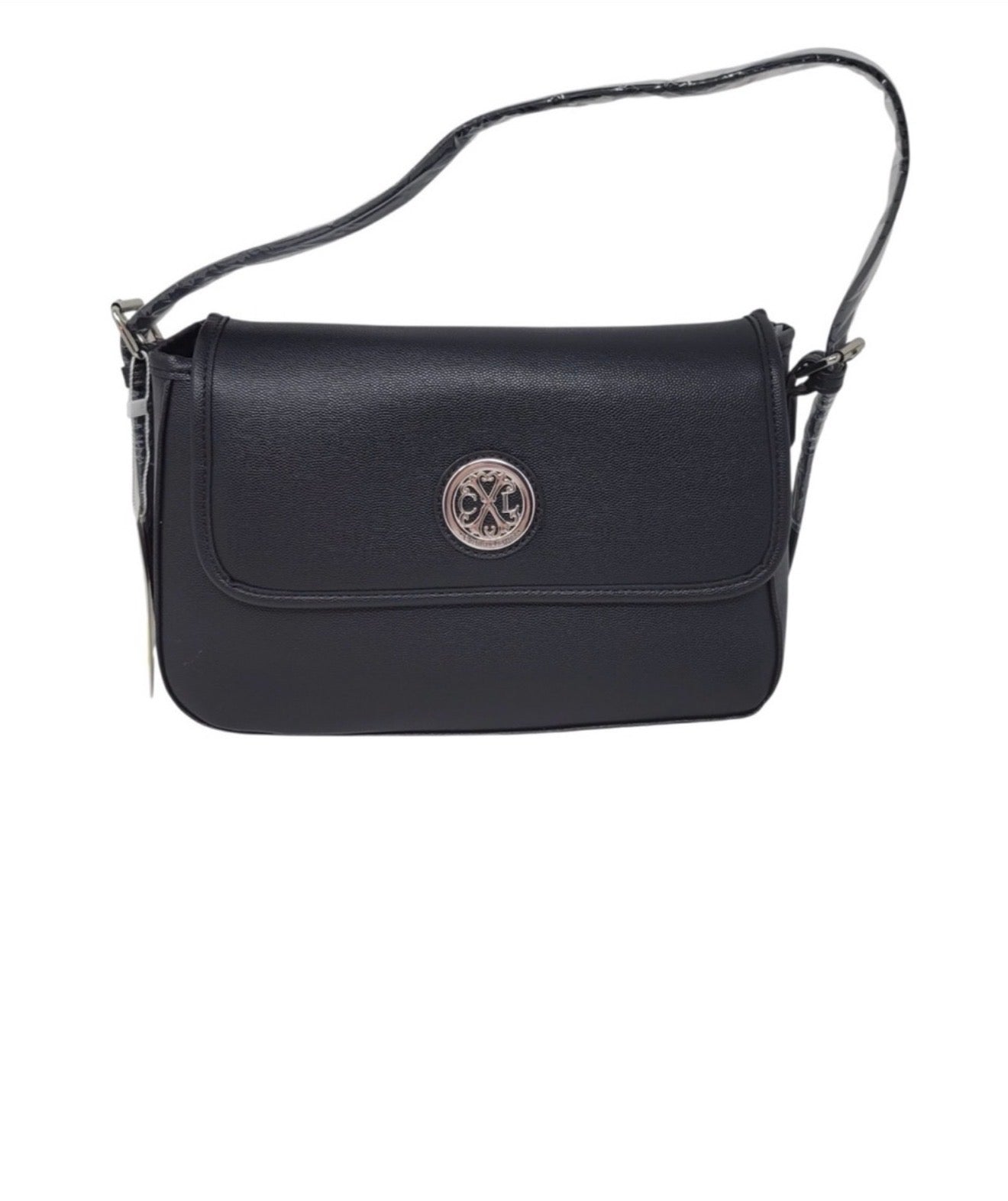 Christian Lacroix black shoulder bag