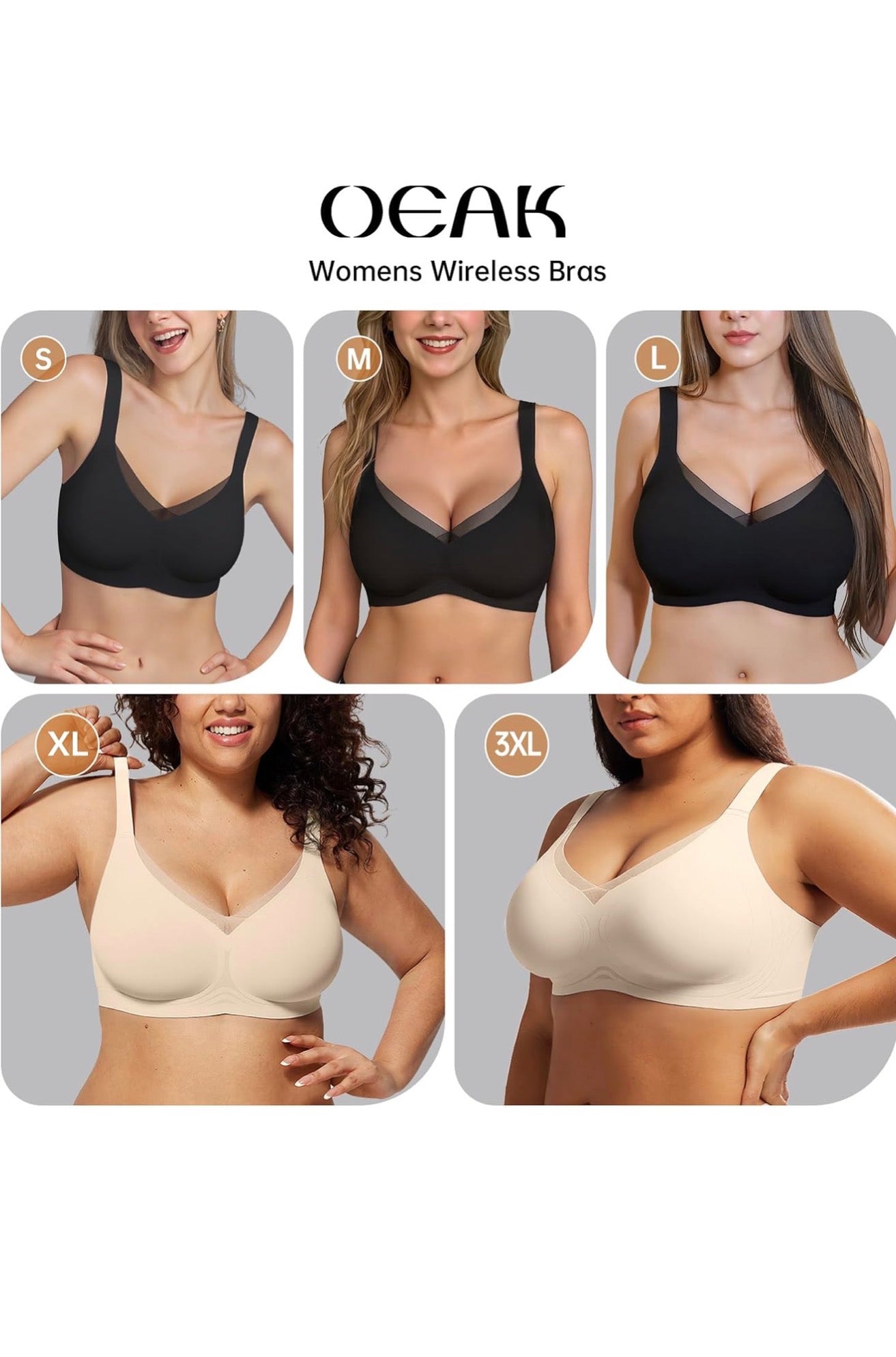 Wireless Jelly Bra with Support & Lift