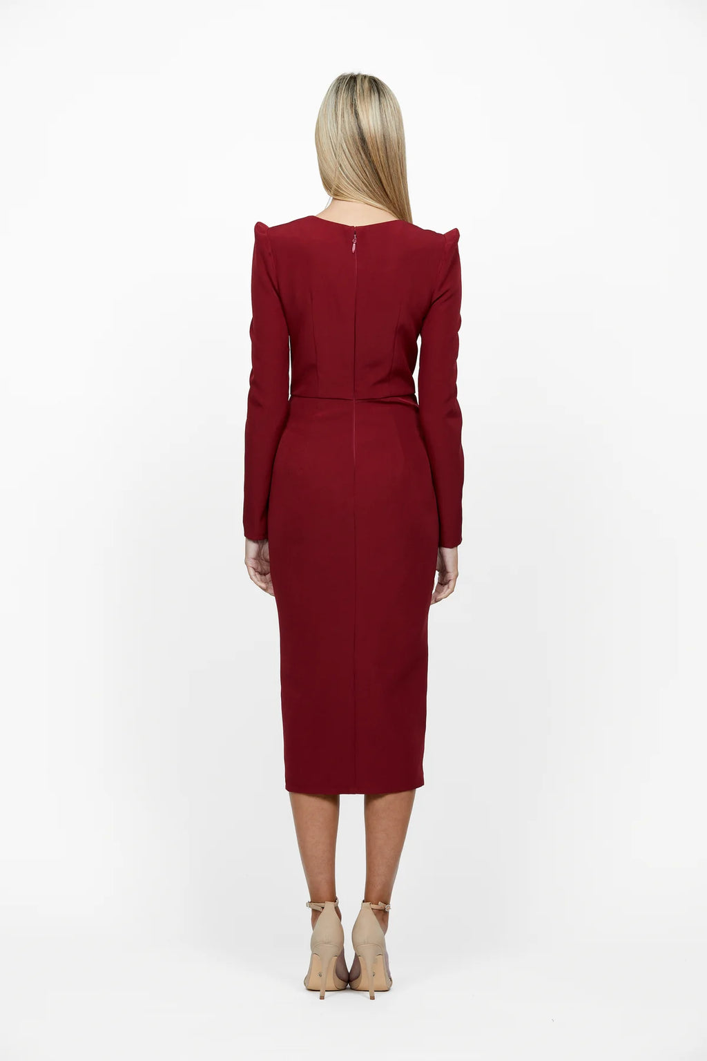 Bariano
Liliya Long Sleeve Scoop Midi