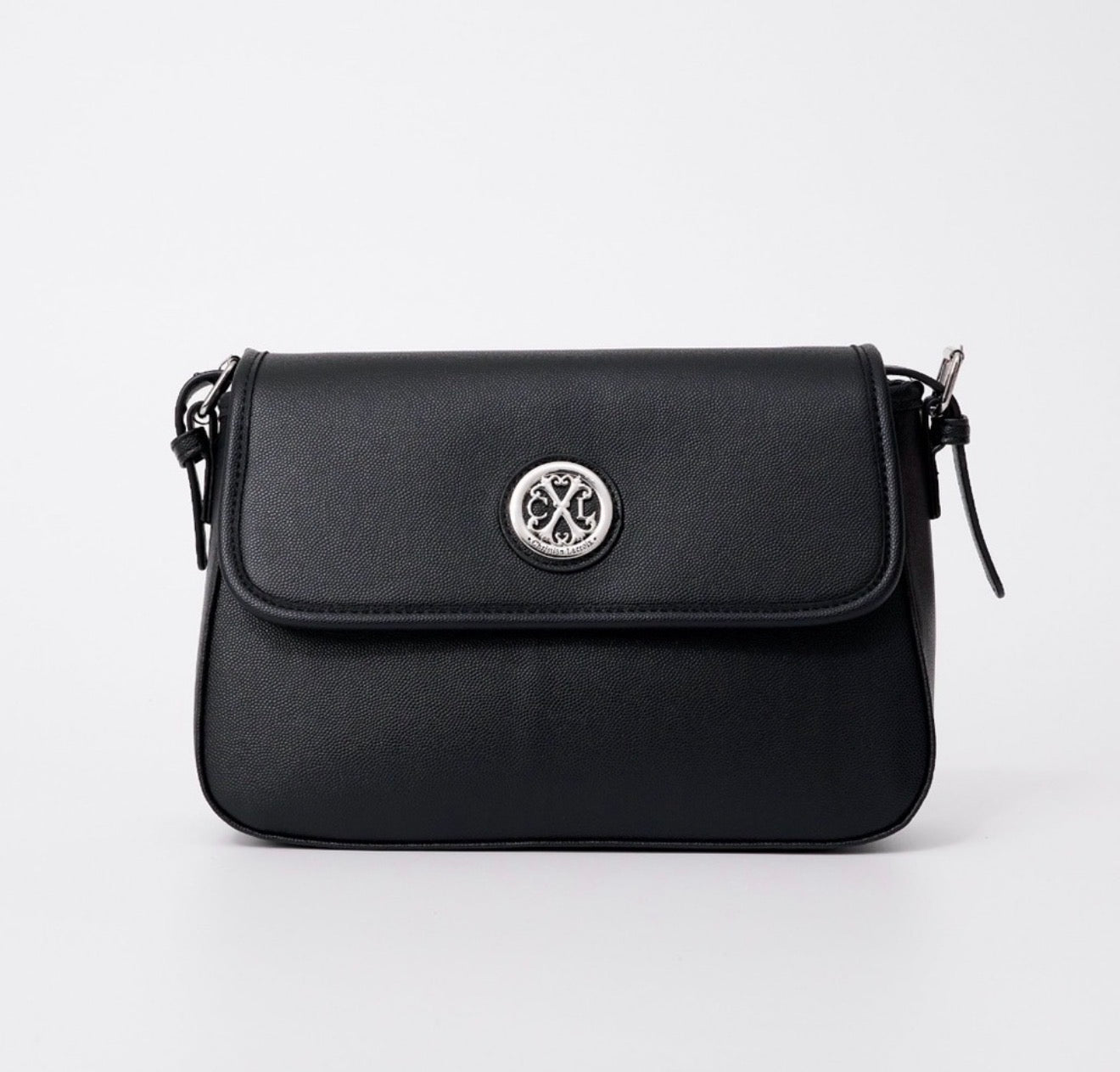 Christian Lacroix black shoulder bag