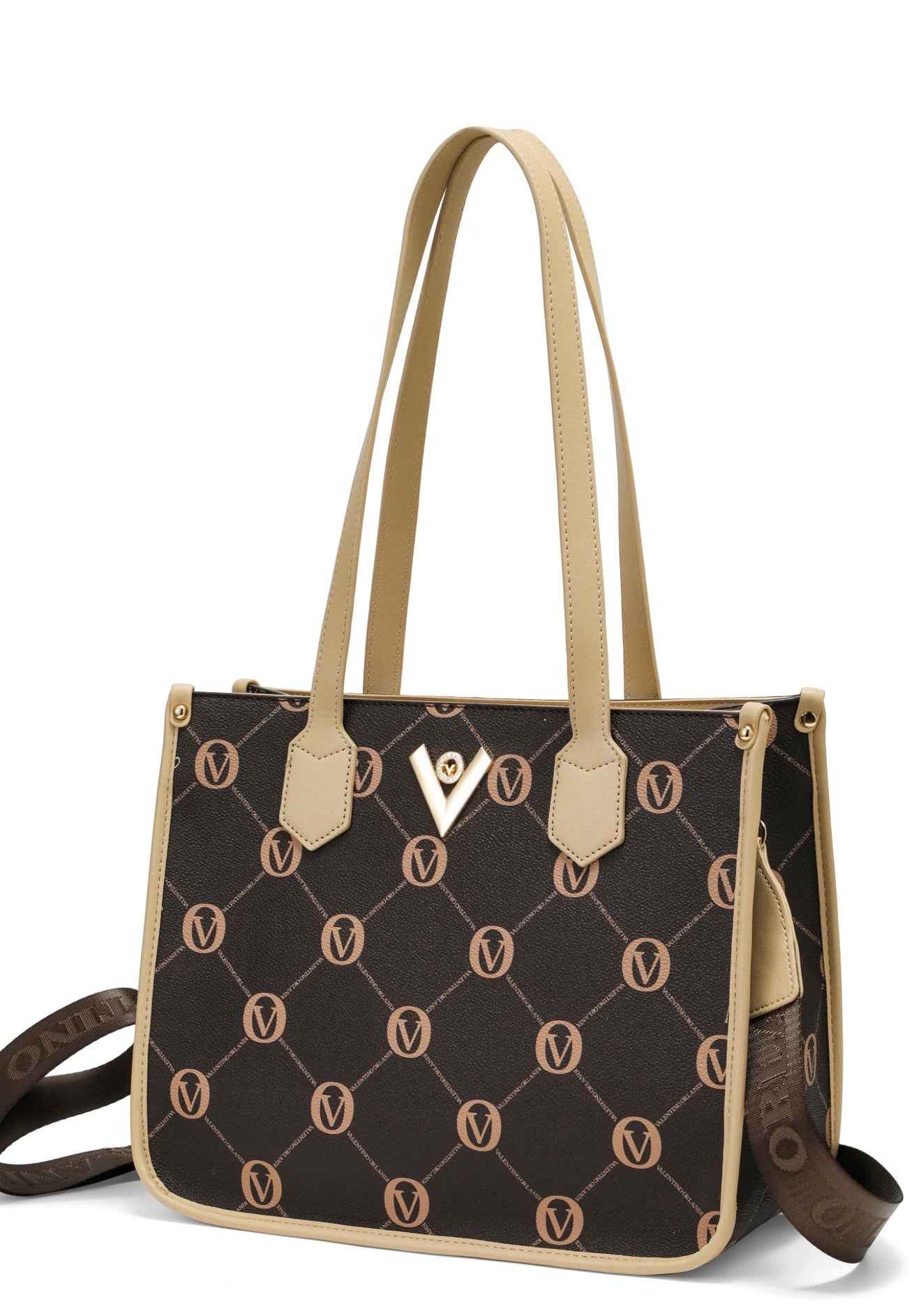 Valentino Orlandi Vegan Leather Medium Tote Bag
