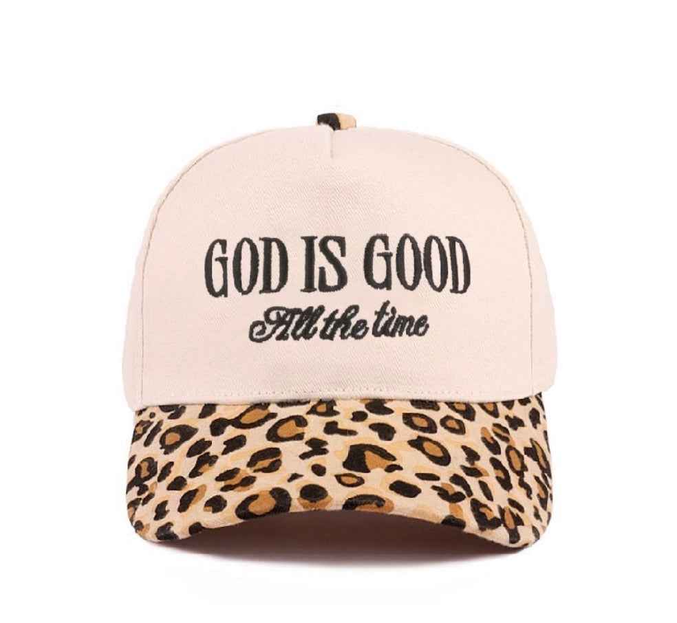 God Is Good All the Time Cap – Women's Two-Tone Baseball Hat