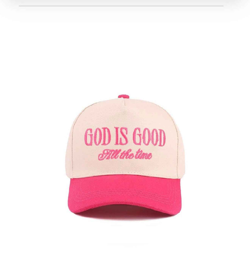 God Is Good All the Time Cap – Women's Two-Tone Baseball Hat