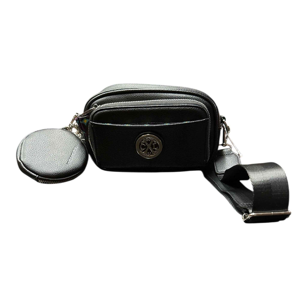 Christian Lacroix Camera Bag with Coin Purse – Black or Red