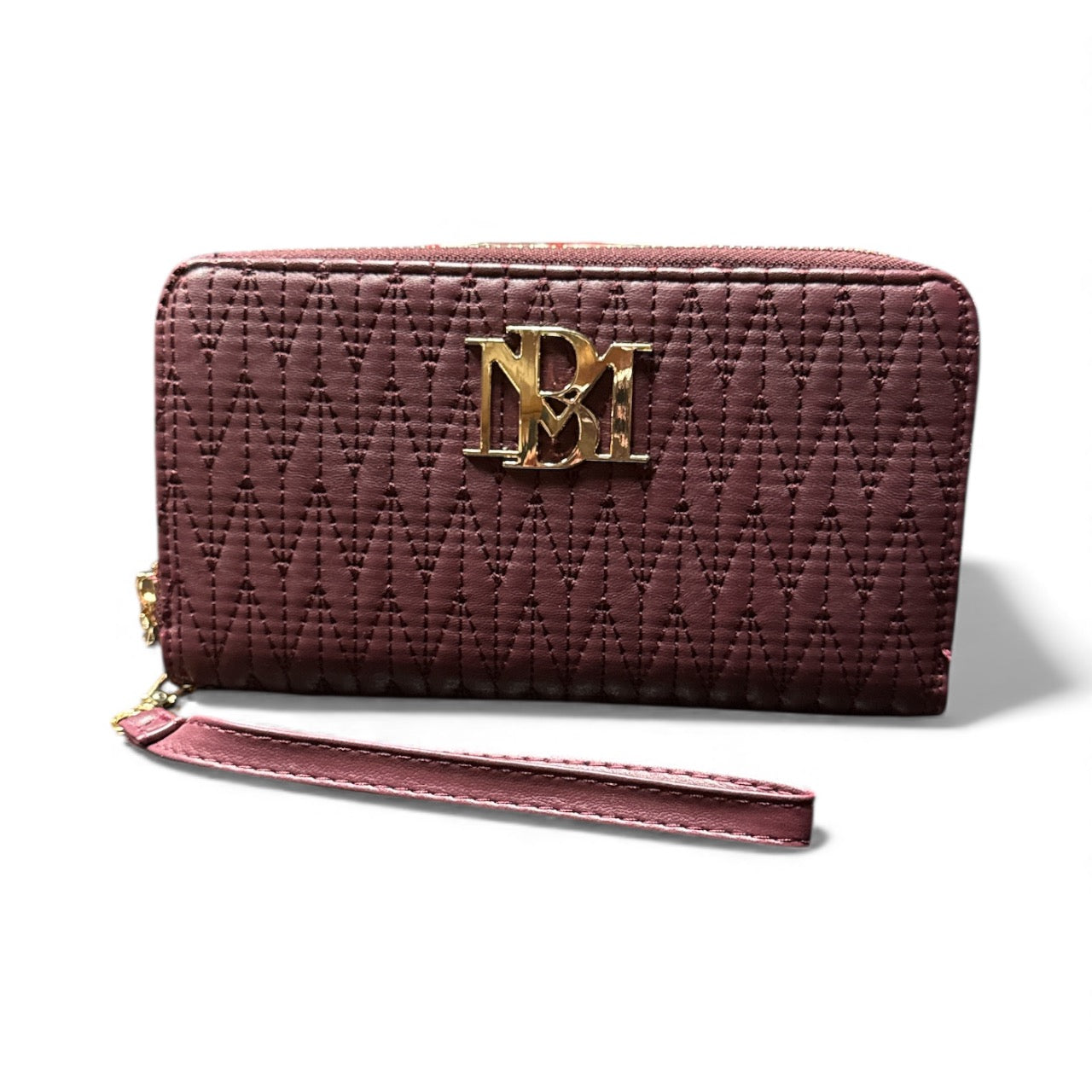 Badgley Mischka Wristlet zip around wallet