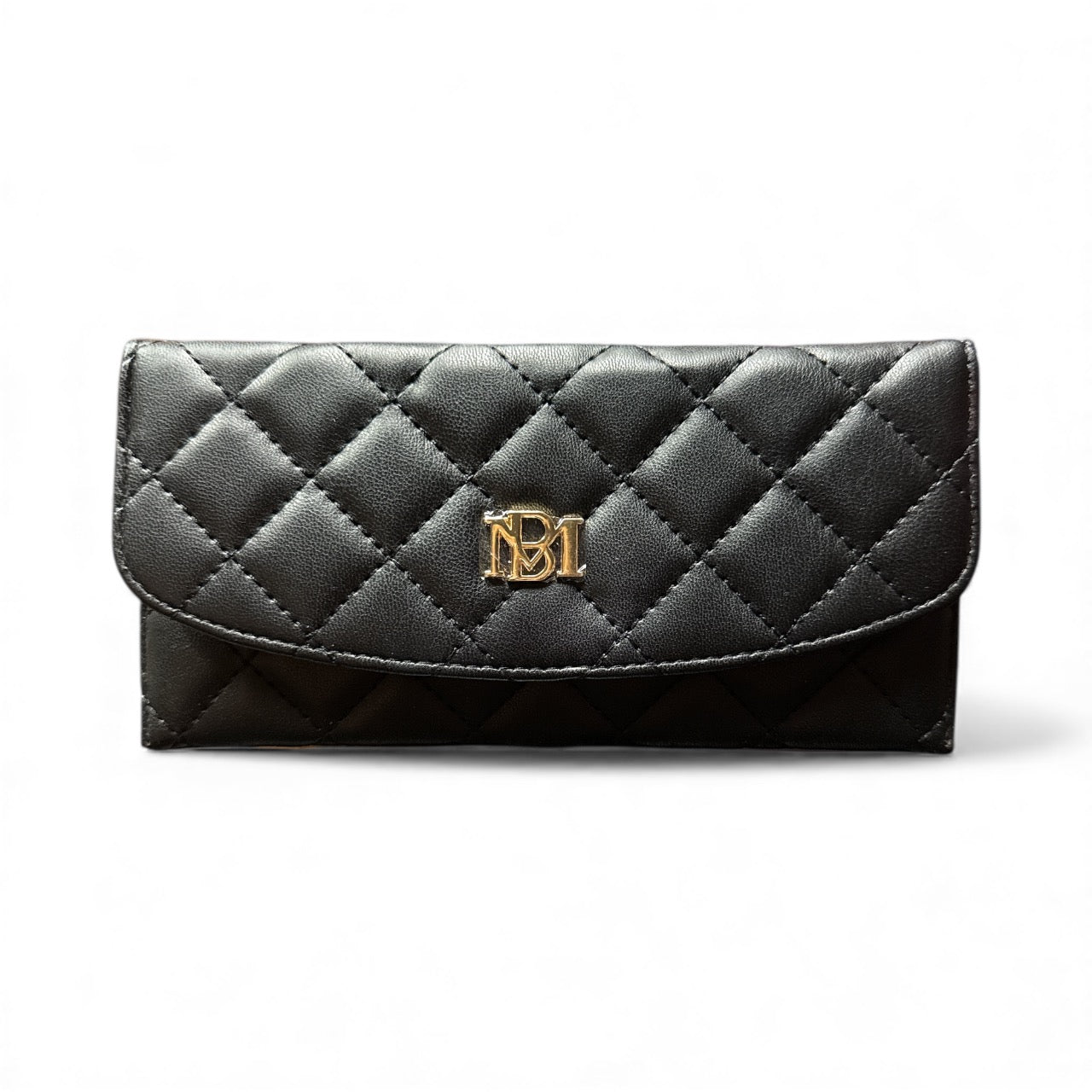 Badgley Mischka quilted wallet