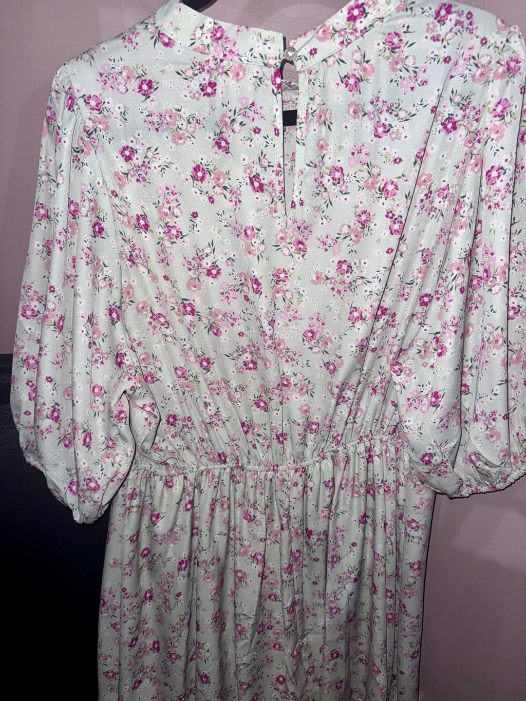 Andrée by Unit floral dress back view