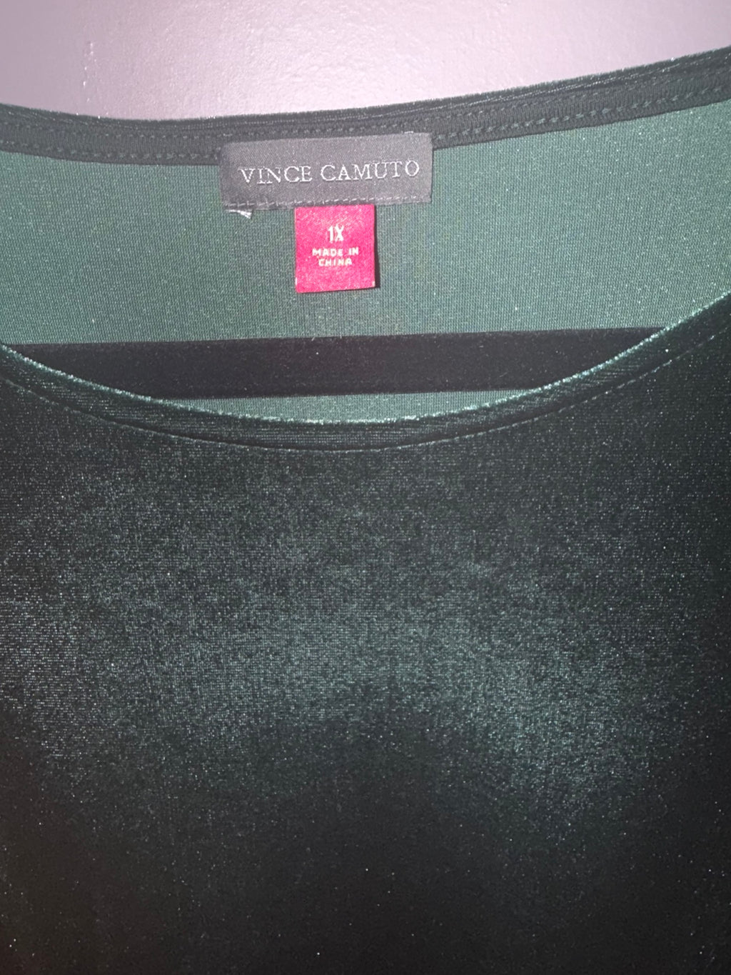 Vince Camuto dress size 1X label