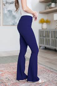 Dear Scarlett Magic Flare High Rise Ponte Knit Pants